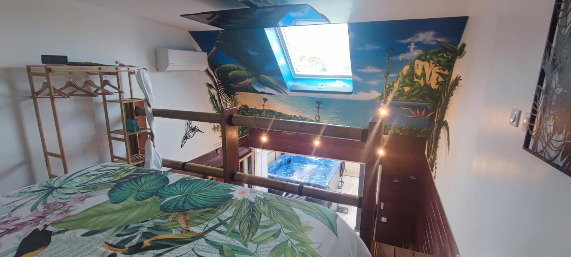 La Kaz Rhumantique Sauna And Spa Privatif La Rivière-Saint-Sauveur Eksteriør bilde