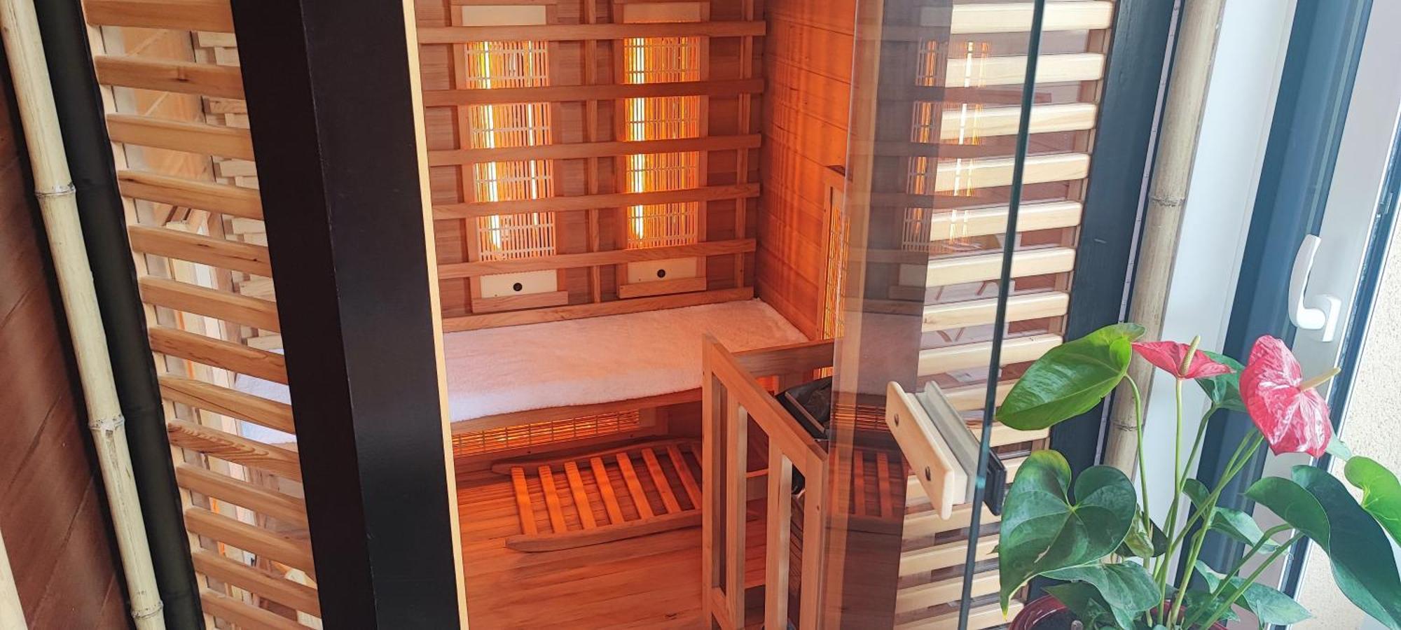 La Kaz Rhumantique Sauna And Spa Privatif La Rivière-Saint-Sauveur Eksteriør bilde